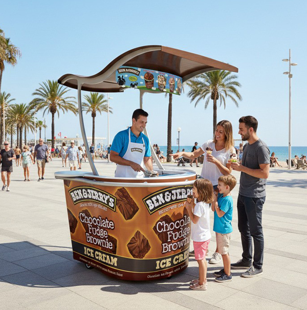 Carriboloz, carrito de helados